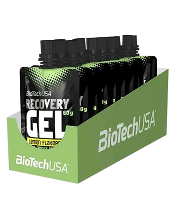 BIOTECH USA Recovery Gel Box Следтренировъчен Гел за Възстановяване - 12 гела x 60 грама