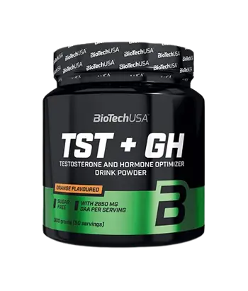 BIOTECH USA TST + GH (Тестостеронов Модулатор с 2850 мг DAA) - 300 грама, 50 дози