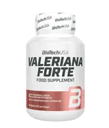 BIOTECH USA Valeriana Forte Eкстракти от Валериана, Родиола Розеа, Хмел и Маточина - 60 таблетки, 20 дози