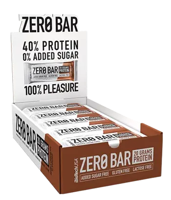 BIOTECH USA Zero Bar (Протеинов Бар без Захар) - 20 бр x 50 грама