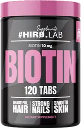Hiro.Lab Biotin 10.000 mcg За здрава коса, кожа и нокти
