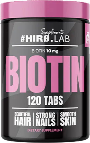 Hiro.Lab Biotin 10.000 mcg За здрава коса, кожа и нокти