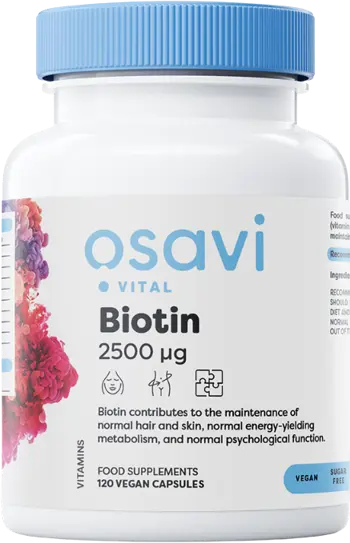 Биотин 2500 мкг. / Biotin 2500 mcg