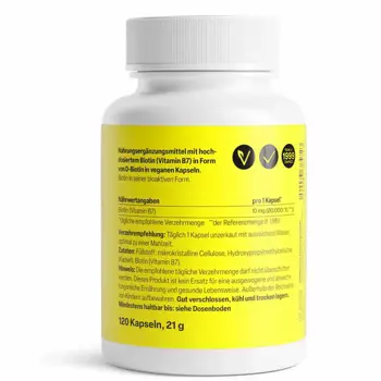 ZEINpharma Biotin 10 mg Биотин за коса, кожа и нокти х 120 капсули