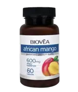 BIOVEA African Mango 600 мг Екстракт от Манго - 60 капсули, 30 дози