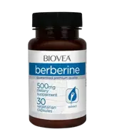 BIOVEA Berberine 500 мг Барберин - 30 капсули, 30 дози