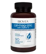 BIOVEA Cal-Mag-Zinc + Vitamin D Калций, Магнезий и Цинк + Витамин D3