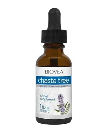 BIOVEA Chaste Tree Liquid Drops Екстракт от Дървото на Целомъдрието - 30 мл, 30 дози