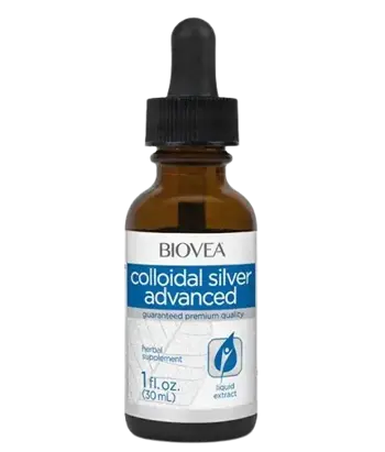 BIOVEA Colloidal Silver Advanced 100% Естествено Сребро - 30 мл, 15 дози