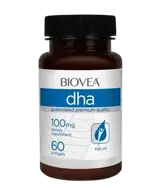 BIOVEA DHA 100 мг Докозахексаенова Киселина - 60 гел капсули, 60 дози