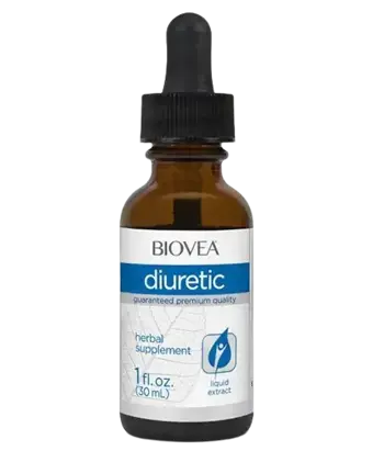 BIOVEA Diuretic Liquid Drops Диуретична Формула - 30 мл, 30 дози