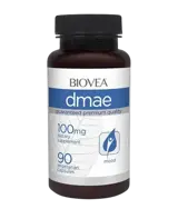 BIOVEA DMAE 100 мг DMAE (Миметиламиноетанол) - 90 капсули, 90 дози