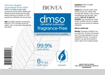 BIOVEA DMSO Liquid Течен Разтворител - 237 мл