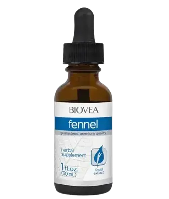 BIOVEA Fennel Liquid Drops Течен Концентрат от Копър - 30 мл, 30 дози