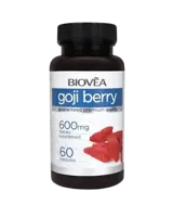 BIOVEA Goji Berry 600 мг Екстракт от Годжи Бери - 60 капсули, 30 дози