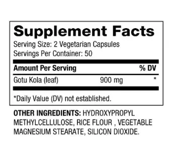 BIOVEA Gotu Kola 450 мг Готу Кола - 100 капсули, 50 дози