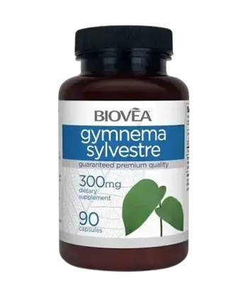 BIOVEA Gymnema Sylvestre 300 мг Екстракт от Гимнема - 90 капсули, 45 дози