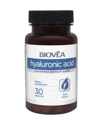 BIOVEA Hyaluronic Acid 40 мг Хиалуронова Киселина - 30 капсули, 30 дози