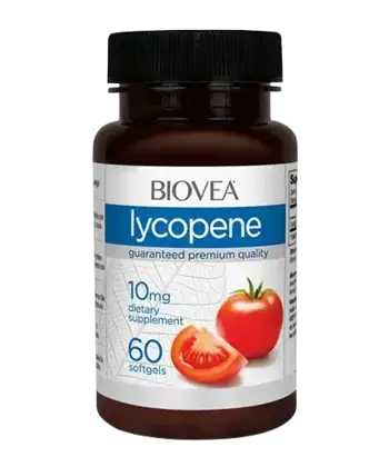 BIOVEA Lycopene 10 мг Ликопен - 60 гел капсули, 60 дози