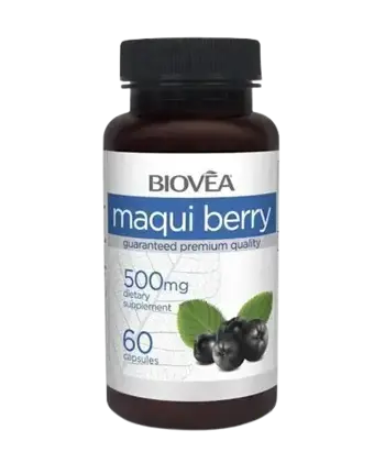 BIOVEA Maqui Berry 500 мг Маки Бери - 60 капсули, 30 дози