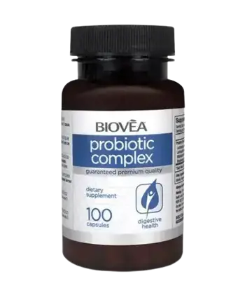 BIOVEA Probiotic Complex Пробиотичен Комплекс - 100 капсули, 100 дози