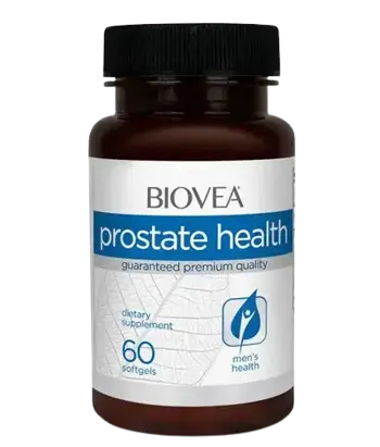 BIOVEA Prostate Health Специализирана Формула за Простата - 60 гел капсули, 60 дози