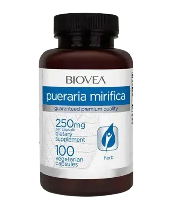 BIOVEA Pueraria Mirifica 250 мг Пуерария Мирифика - 100 капсули, 50 дози