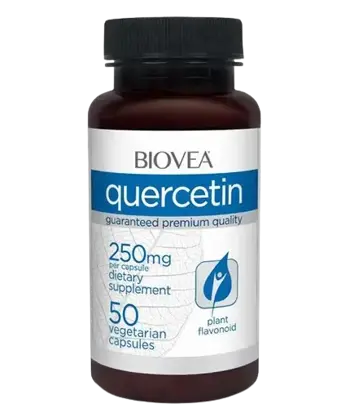 BIOVEA Quercetin Кверцетин - 50 капсули, 25 дози