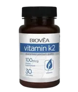 BIOVEA Vitamin K2 100 мкг Витамин К2 - 30 капсули, 30 дози