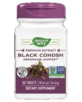Nature's Way Black Cohosh 40 mg За облекчаване на симптомите на ПМС и менопауза х 60 таблетки