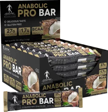 Kevin Levrone Black Line Anabolic Pro Protein Bar Протеинов Бар - 24 протеинови бара x 68 грама, 24 дози