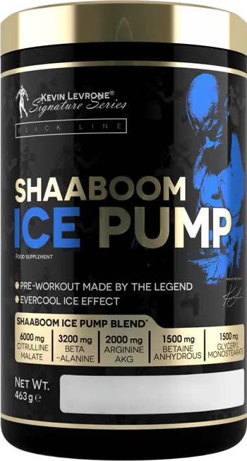 Kevin Levrone Black Line Shaaboom Ice Pump Азотен Бустър - 463 грама, 50 дози