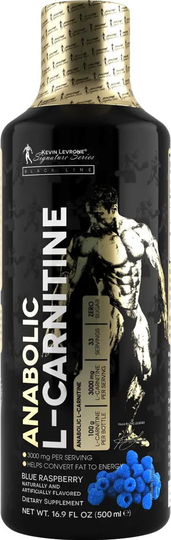 Kevin Levrone Black Line Anabolic L-Carnitine 3000 mg Течен Л-Карнитин за изгаряне на мазнини