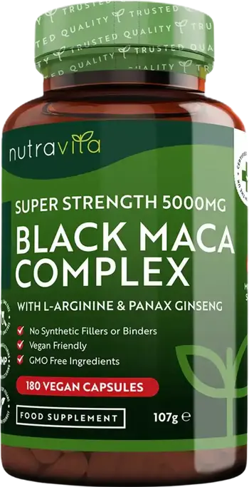 Екстракт от Черна Мака / Black Maca Root Complex 5000 mg