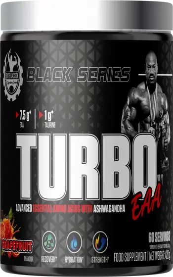 Black Series | Turbo EAA Powder ~ Essential Amino Acids with Taurine