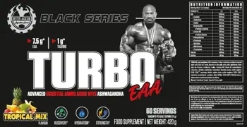 Black Series | Turbo EAA Powder ~ Essential Amino Acids with Taurine
