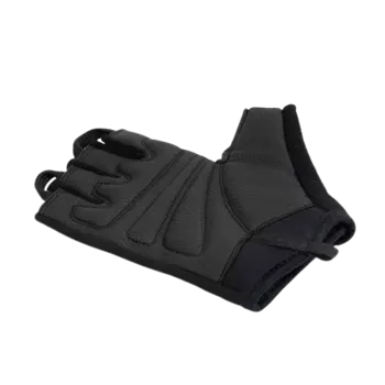 BLACK Style Women's Leather Gloves Дамски Кожени Ръкавици за Фитнес