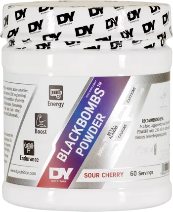 Dorian Yates Nutrition BlackBombs Powder Thermogenic Fat Burner Термогенен Фетбърнър на Прах - 300 грама, 60 дози