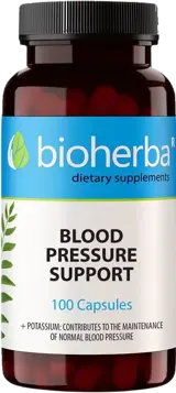 Bioherba Blood Pressure Support Подкрепа за кръвно налягане 100 капсули