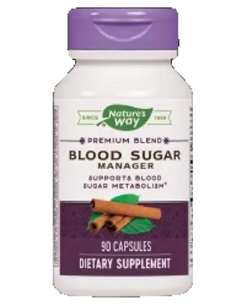 Nature's Way Blood Sugar Manager Подкрепа за метаболизма на кръвната захар х 90 капсули