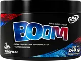 6PAK Nutrition Boom Pre-Workout Азотен Бустър - 240 грама, 60 дози