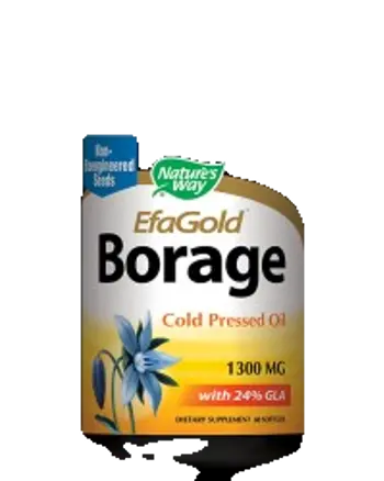 Nature's Way EfaGold Borage Oil 1300 mg Масло от пореч с 24% GLA х 60 капсули