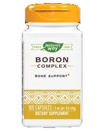 Nature's Way Boron Complex 3 mg Подкрепа за костите и хормоналния баланс х 100 капсули