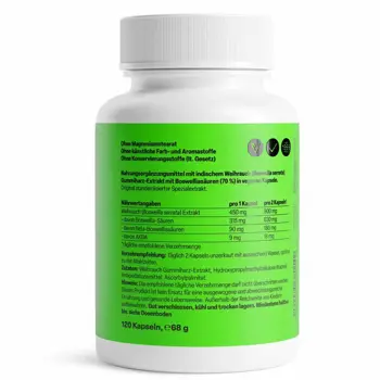 Босвелия (Boswellia) 450 mg  ZEINpharma (120 капс)