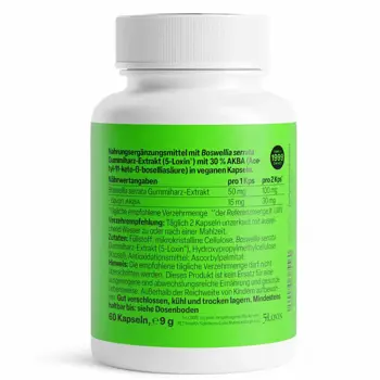 Босвелия (Boswellia) 50 mg с 30% АКБА – ZEINpharma (60 капс)
