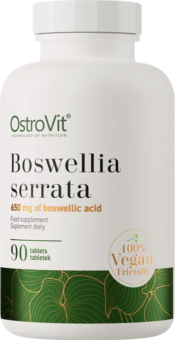 OstroVit Boswellia Serrata 1000 мг Босвелия Серата - 90 таблетки, 90 дози