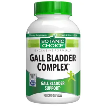 Botanic Choice Gall Bladder Complex Подкрепа за жлъчния мехур и храносмилането х 90 капсули