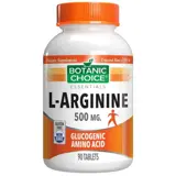 Botanic Choice L-Arginine 500 мг Подкрепа за сърдечно-съдовата система х 90 таблетки