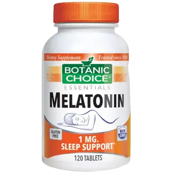 Botanic Choice Мелатонин 1 mg За подкрепа на съня х 120 таблетки