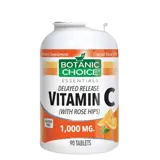 Botanic Choice Vitamin C със забавено освобождаване с шипка х 90 таблетки